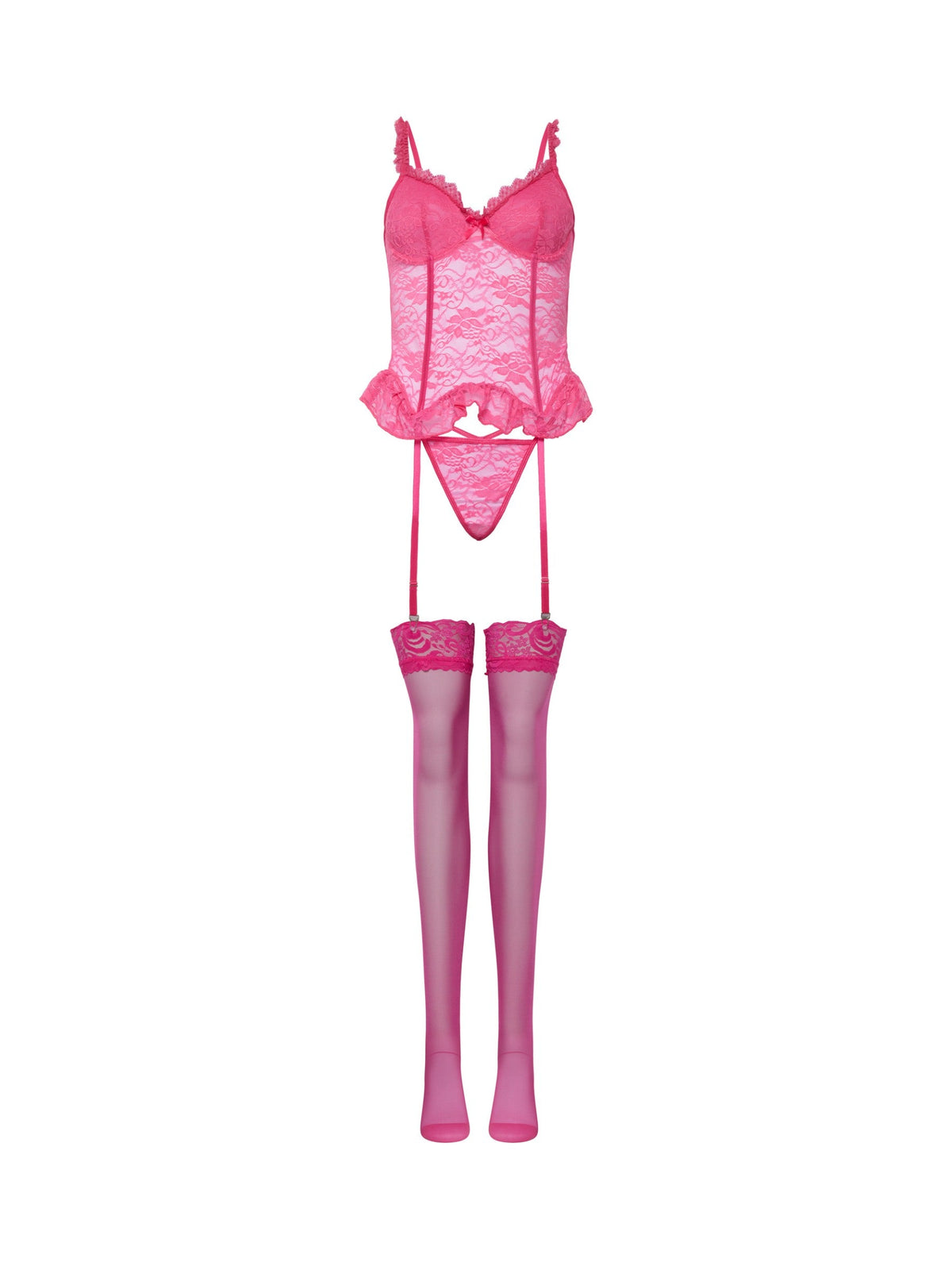 Serafina – 3-teiliges Korsett Dessous Set
