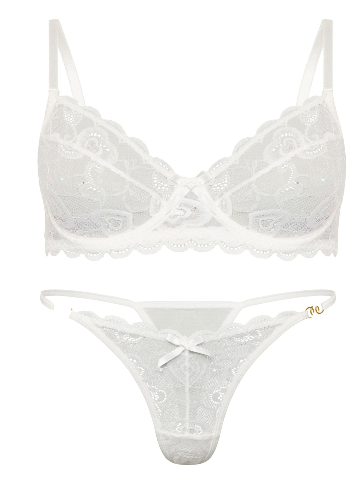 Belinda Spitzen-Dessous-Set