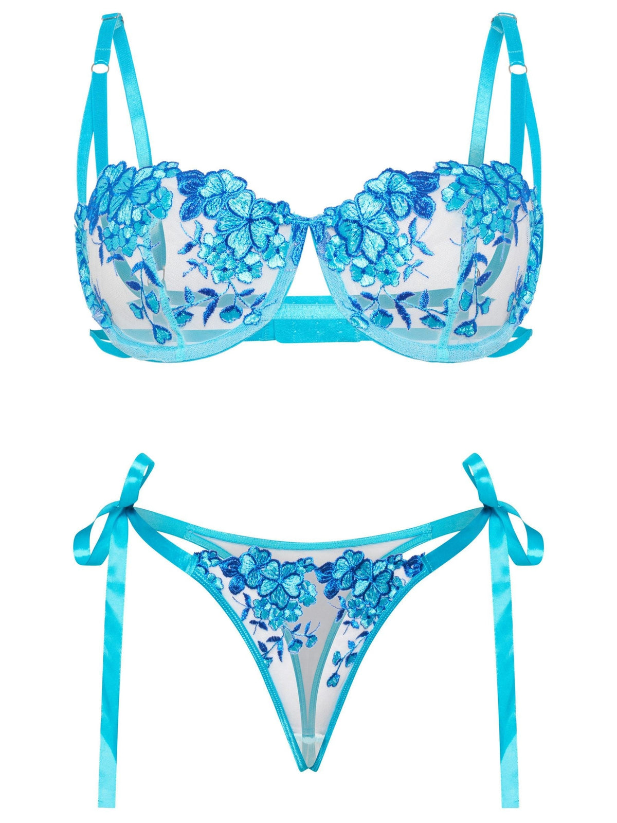 Floriana Spitzen-Dessous-Set