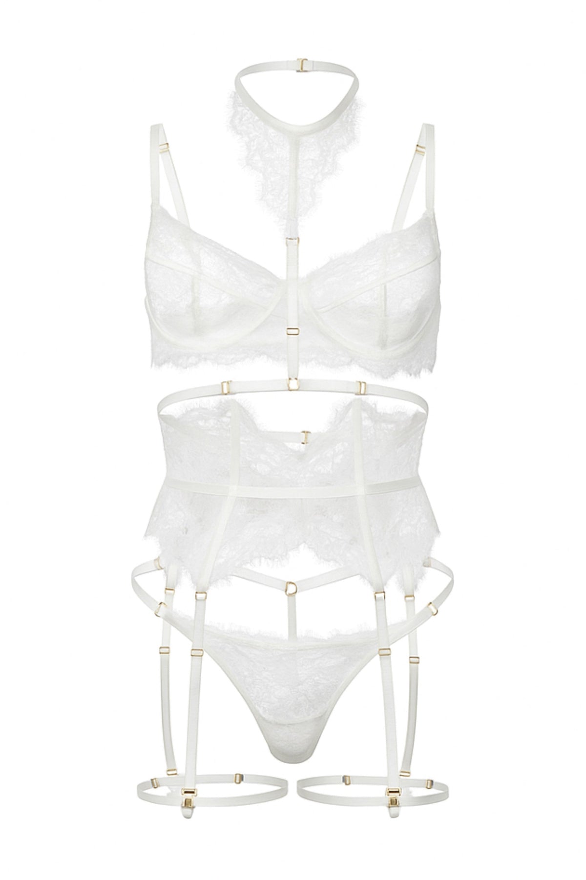 Teresa Spitzen-Dessous-Set