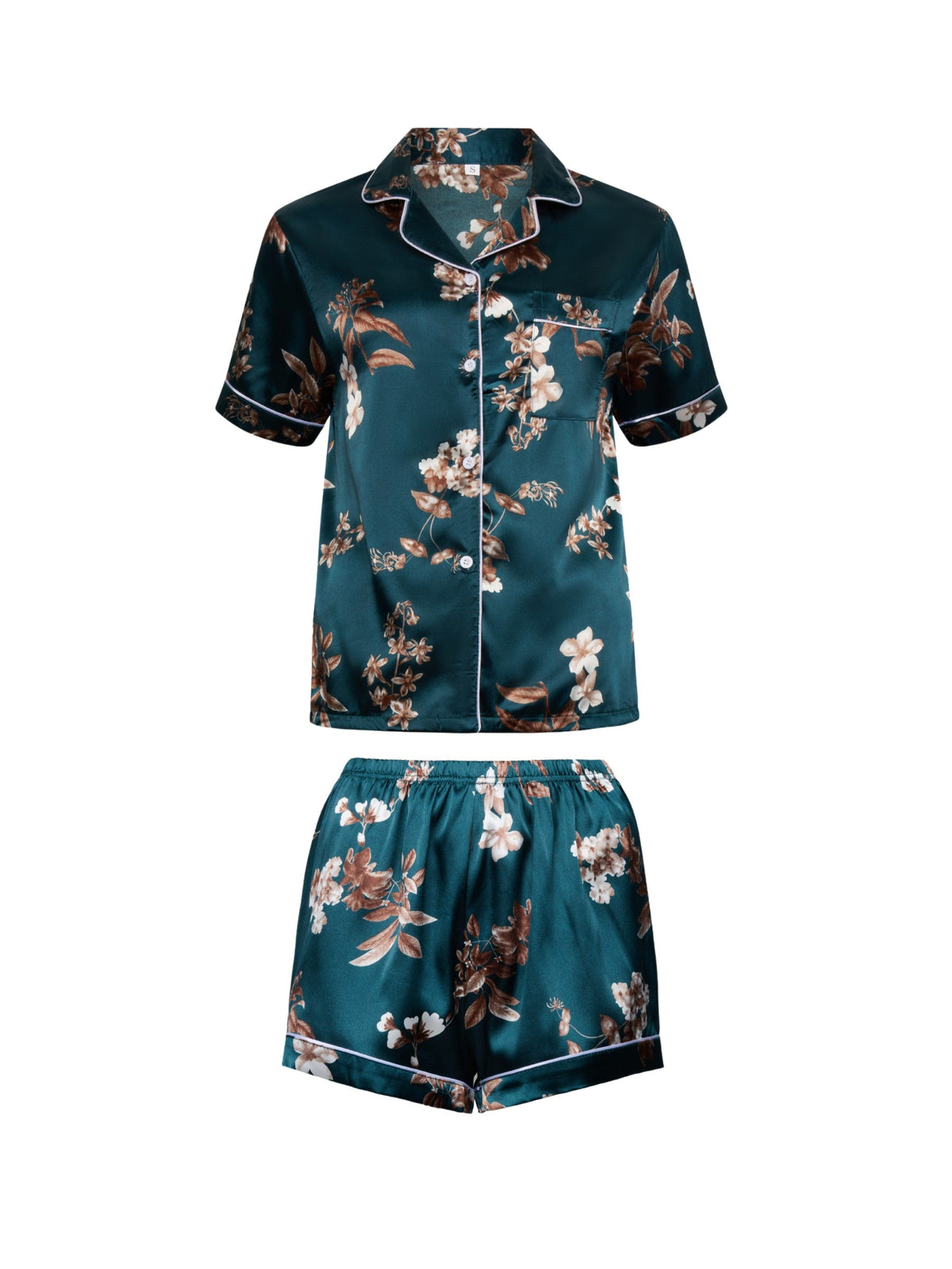 Celia Satin-Pyjama-Set