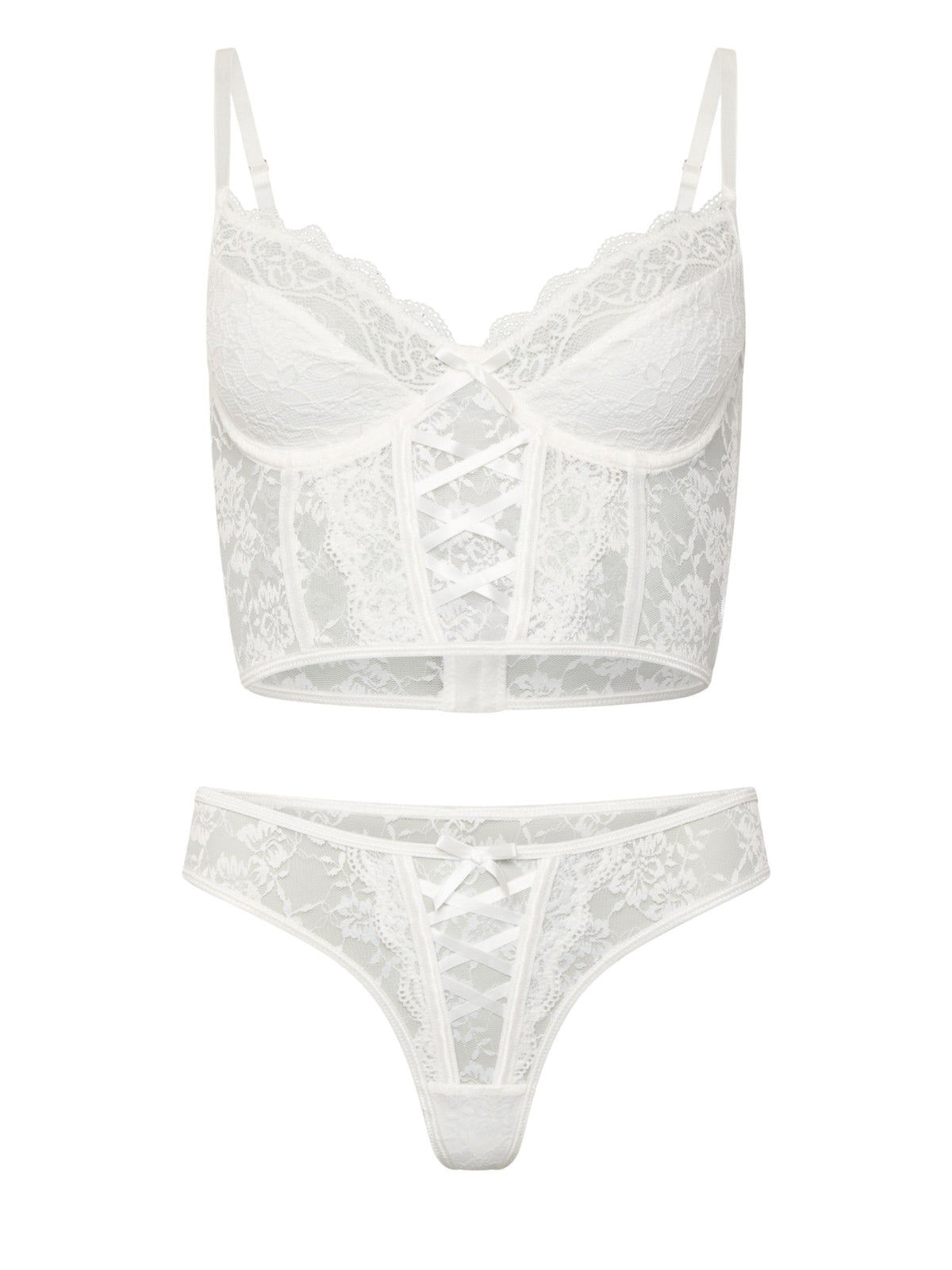Fernanda Spitzen-Dessous-Set