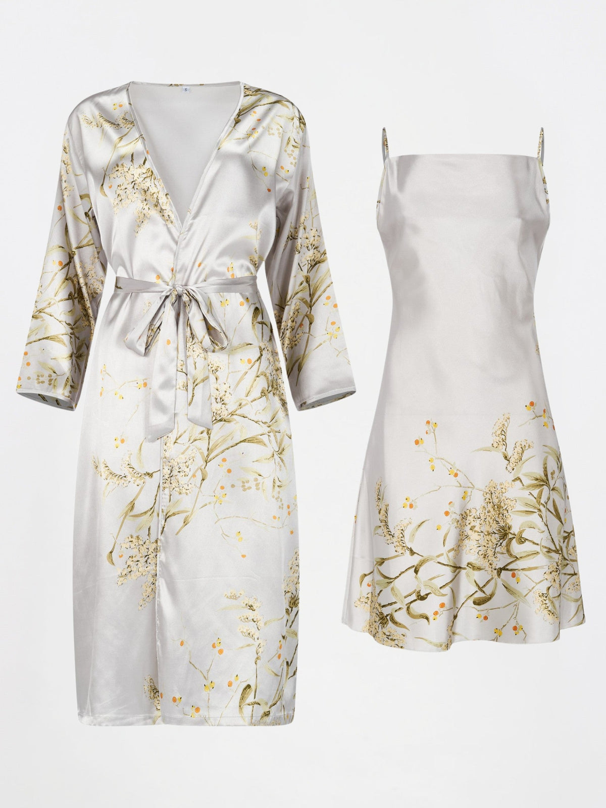 Delfina – 2-teiliges Satin Pyjama Set
