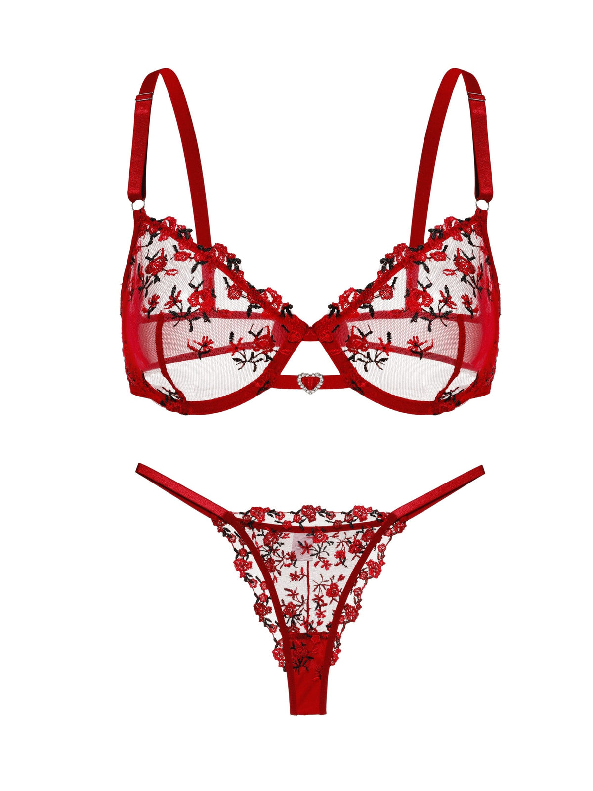 Esmeralda – Push Up Dessous Set