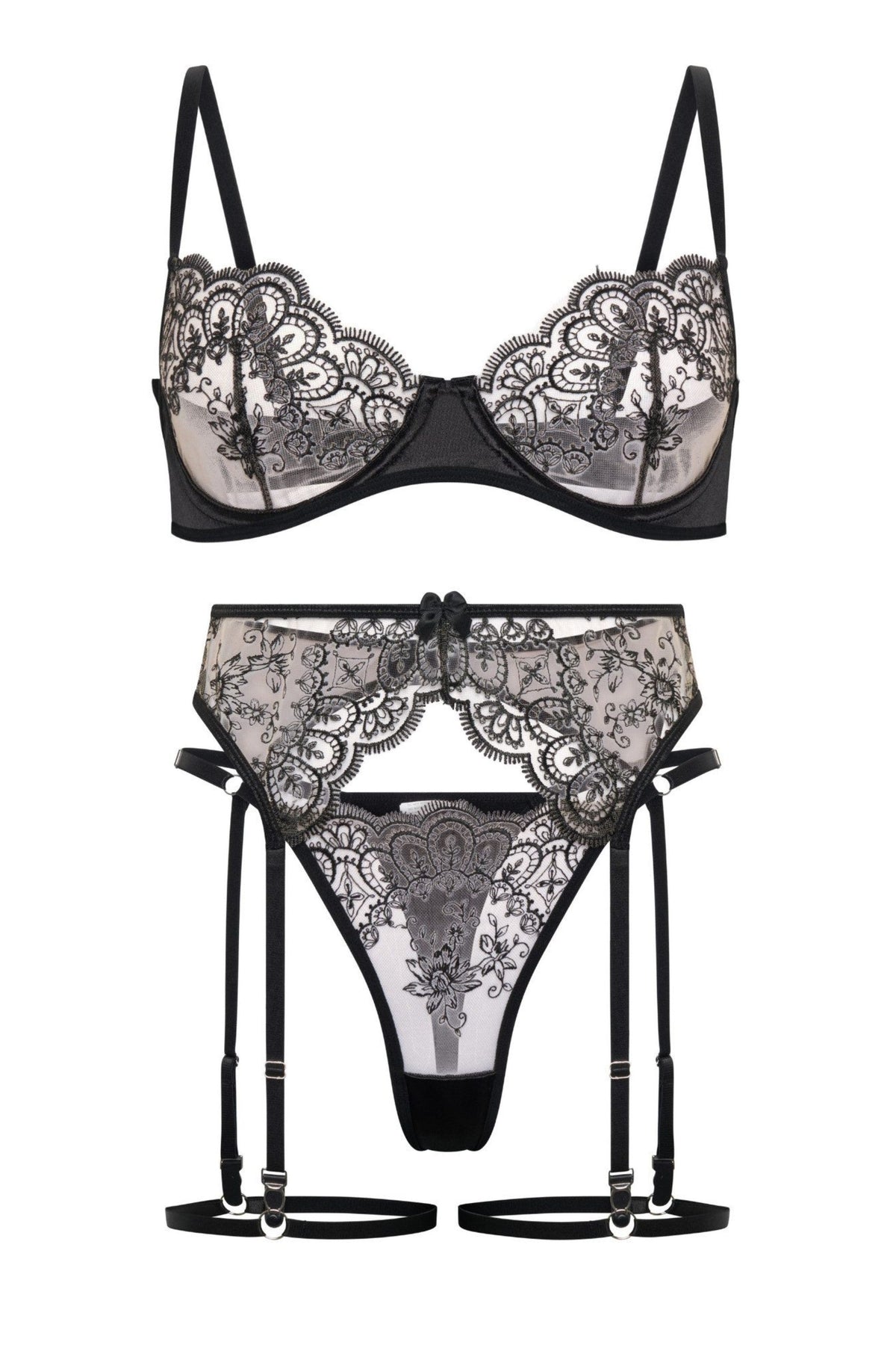 Noelle Spitzen-Dessous-Set