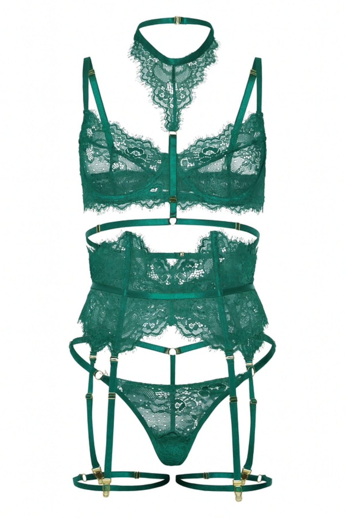 Teresa Spitzen-Dessous-Set