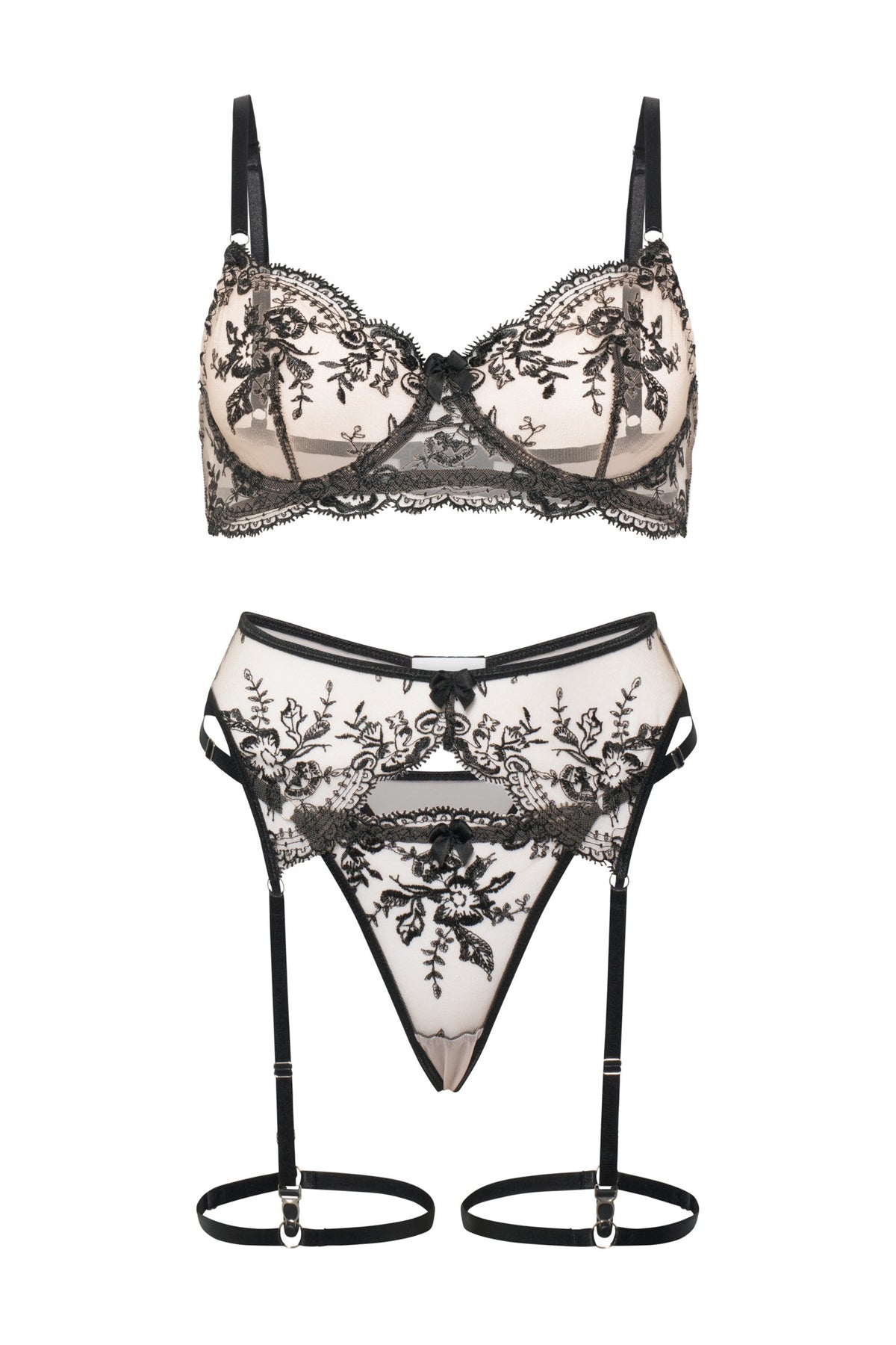 Amara Dessous-Set – Rot