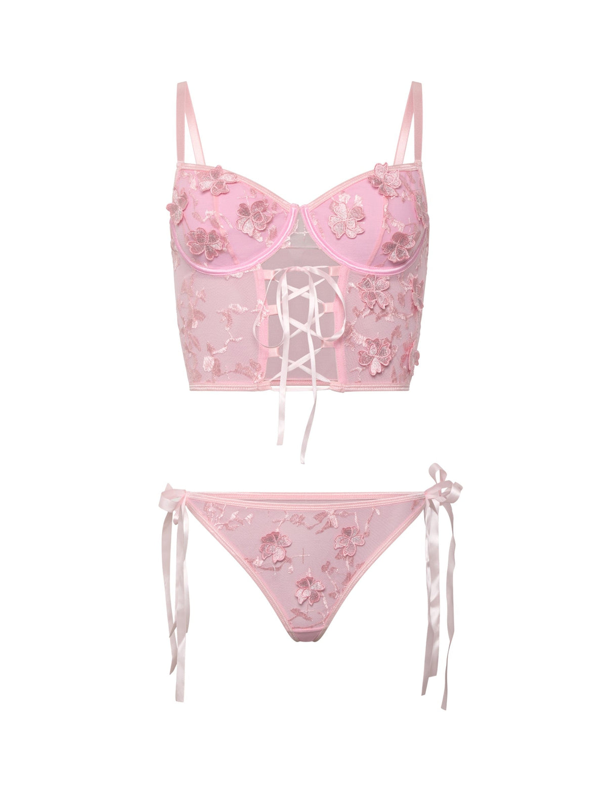 Emilia Spitzen-Dessous-Set