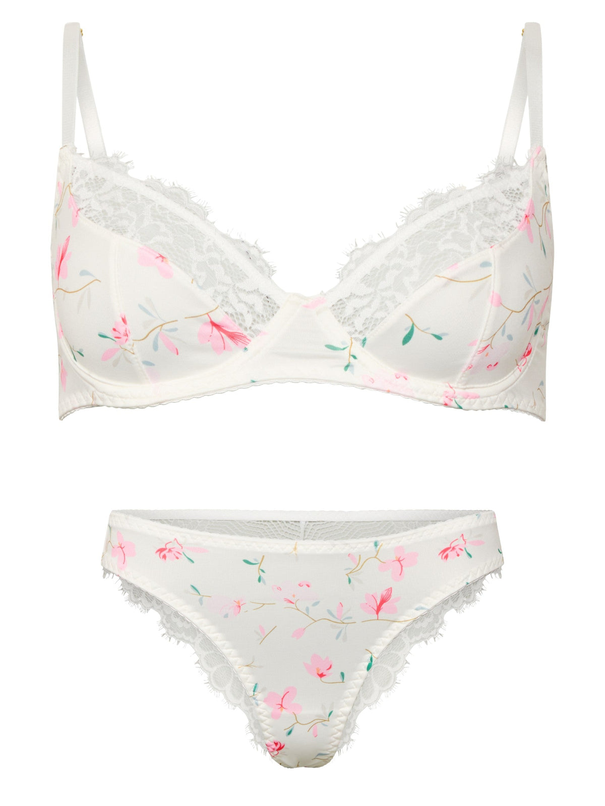 Carina Spitzen-Dessous-Set
