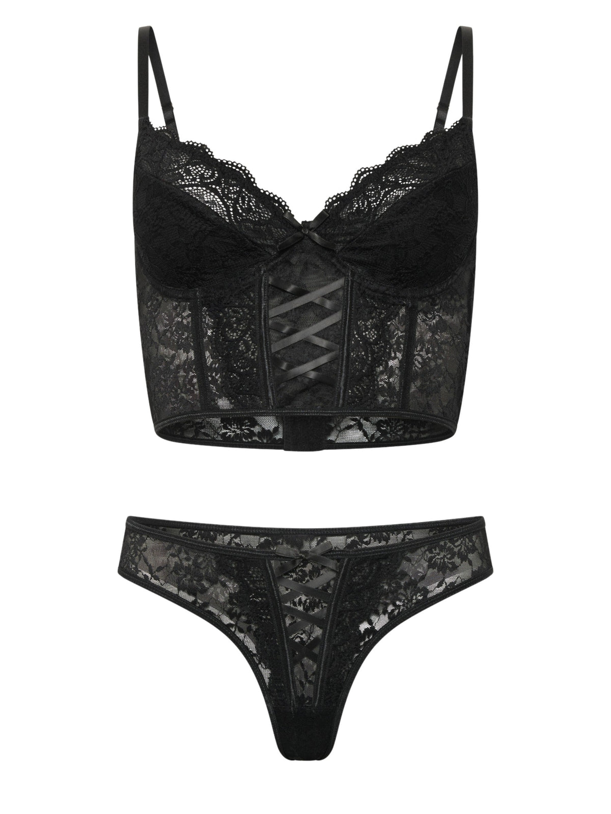 Fernanda Spitzen-Dessous-Set