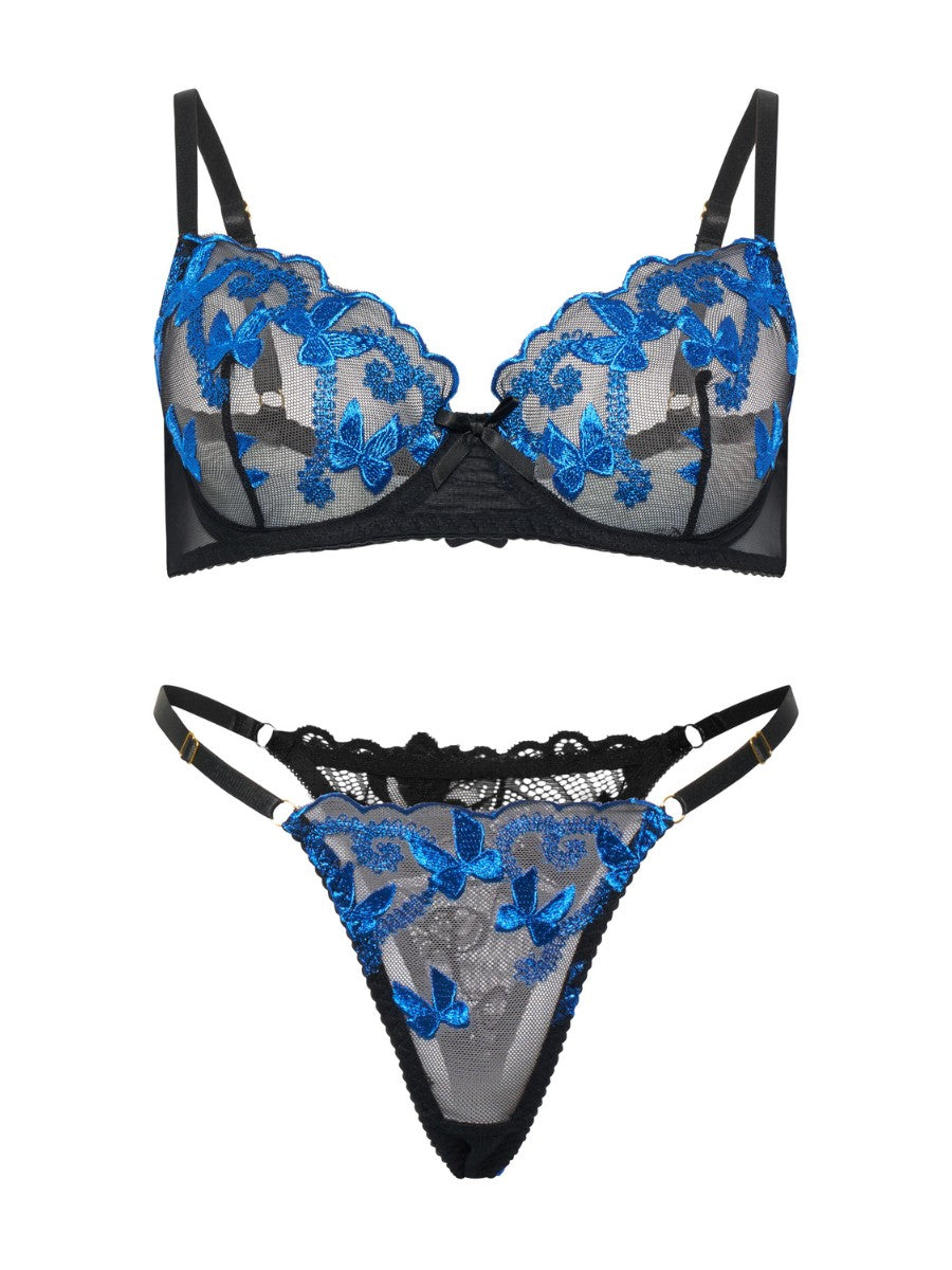 Amanda Spitzen-Dessous-Set