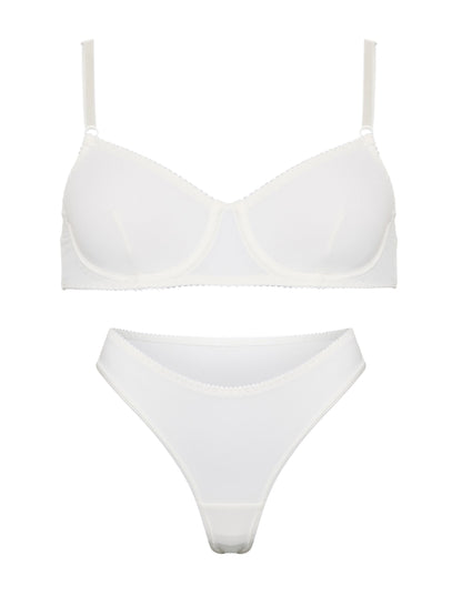 Florencia Satin-Dessous-Set