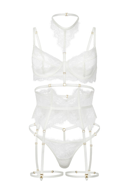 Teresa Spitzen-Dessous-Set