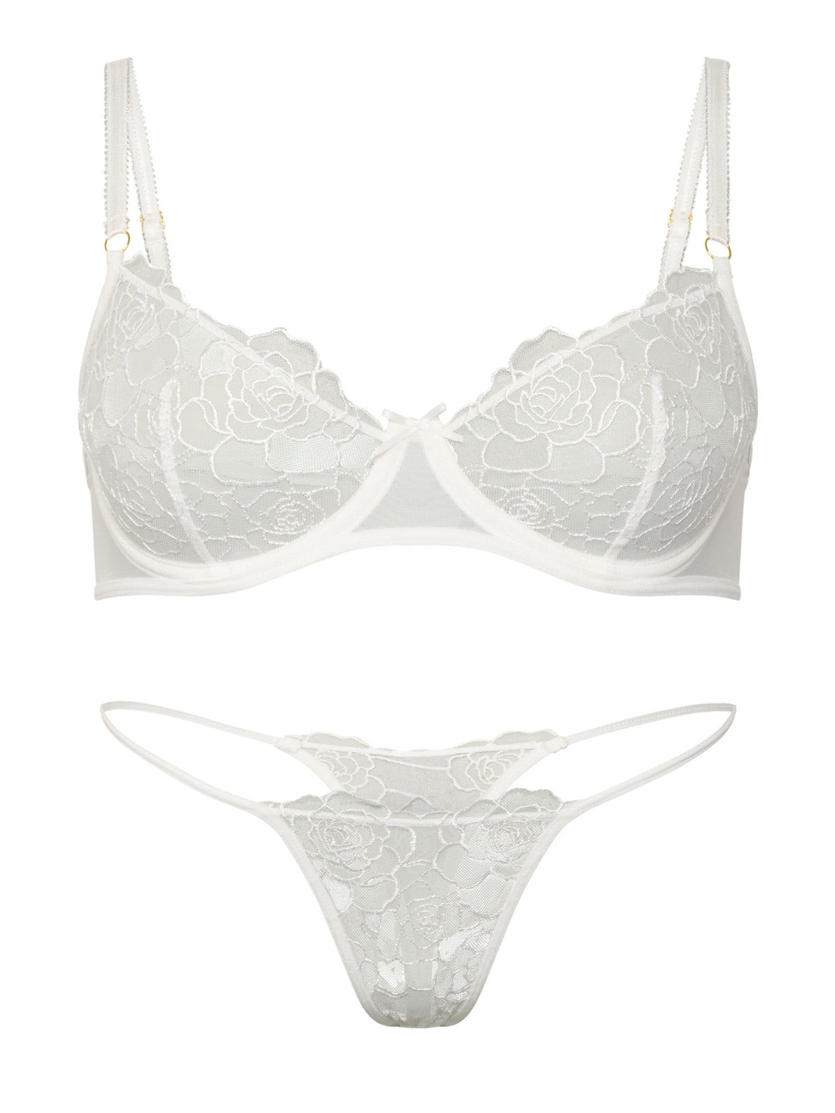Herminia Spitzen-Dessous-Set