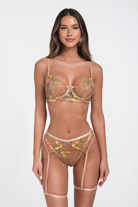 Genoveva Dessous-Set – Khaki