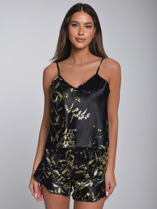 Jazmina – 2-teiliges Satin Pyjama Set