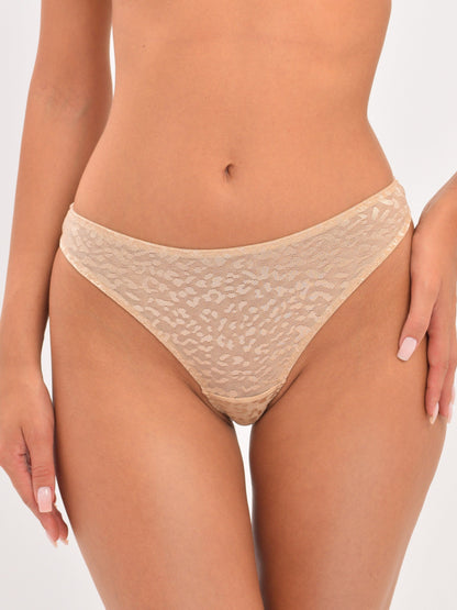 Celeste Push-up Dessous-Set – Beige