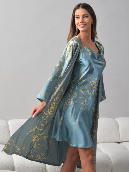Carmina Satin-Kimono
