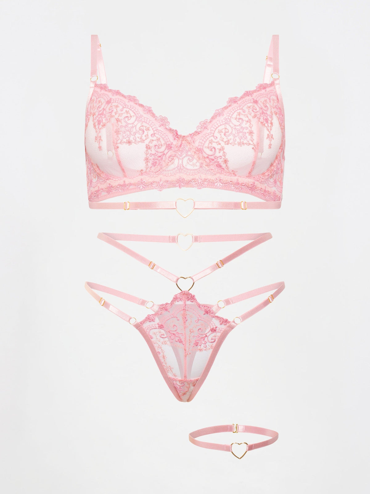Esperanza Spitzen-Dessous-Set