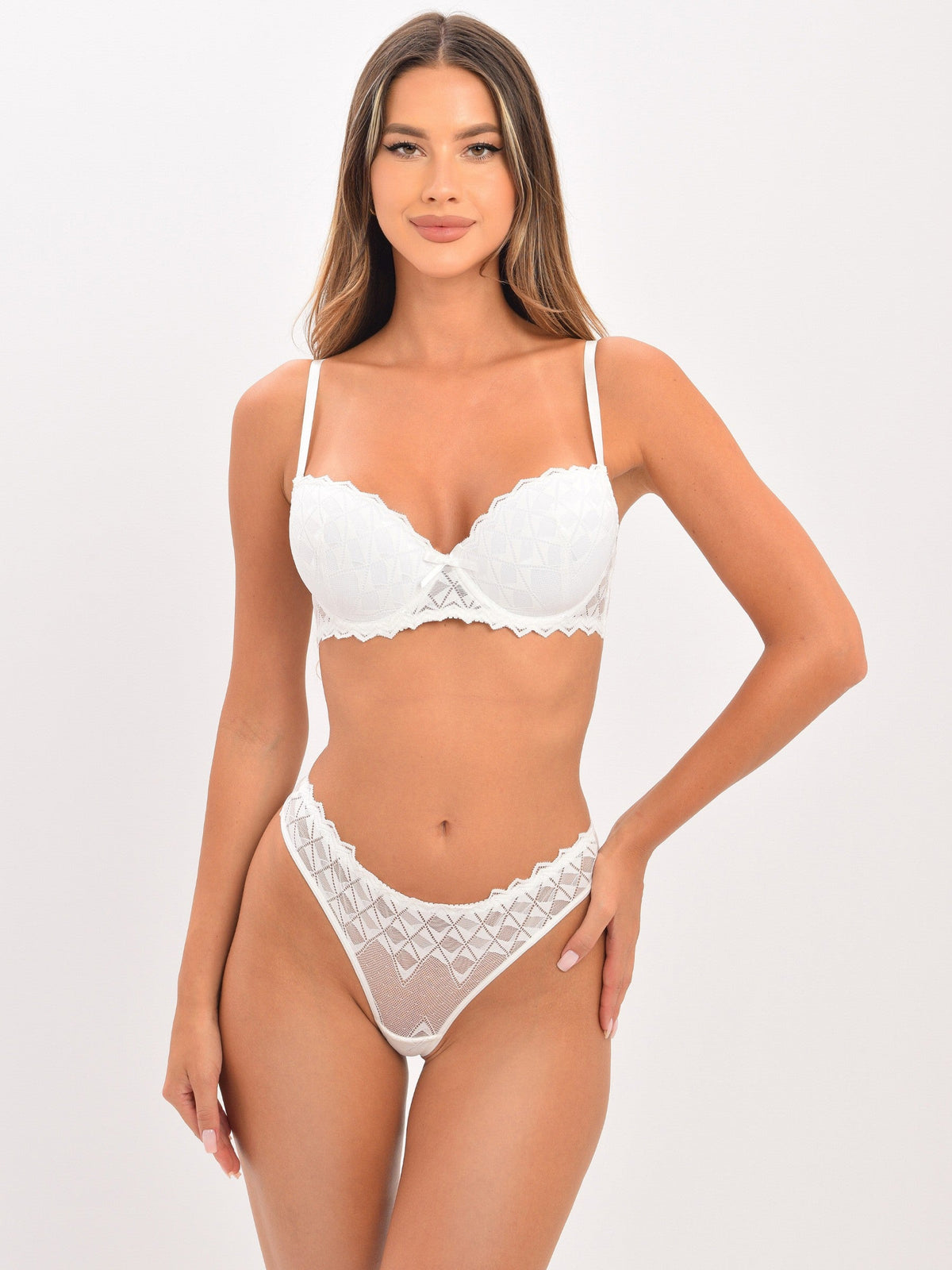 Estefania Spitzen-Dessous-Set
