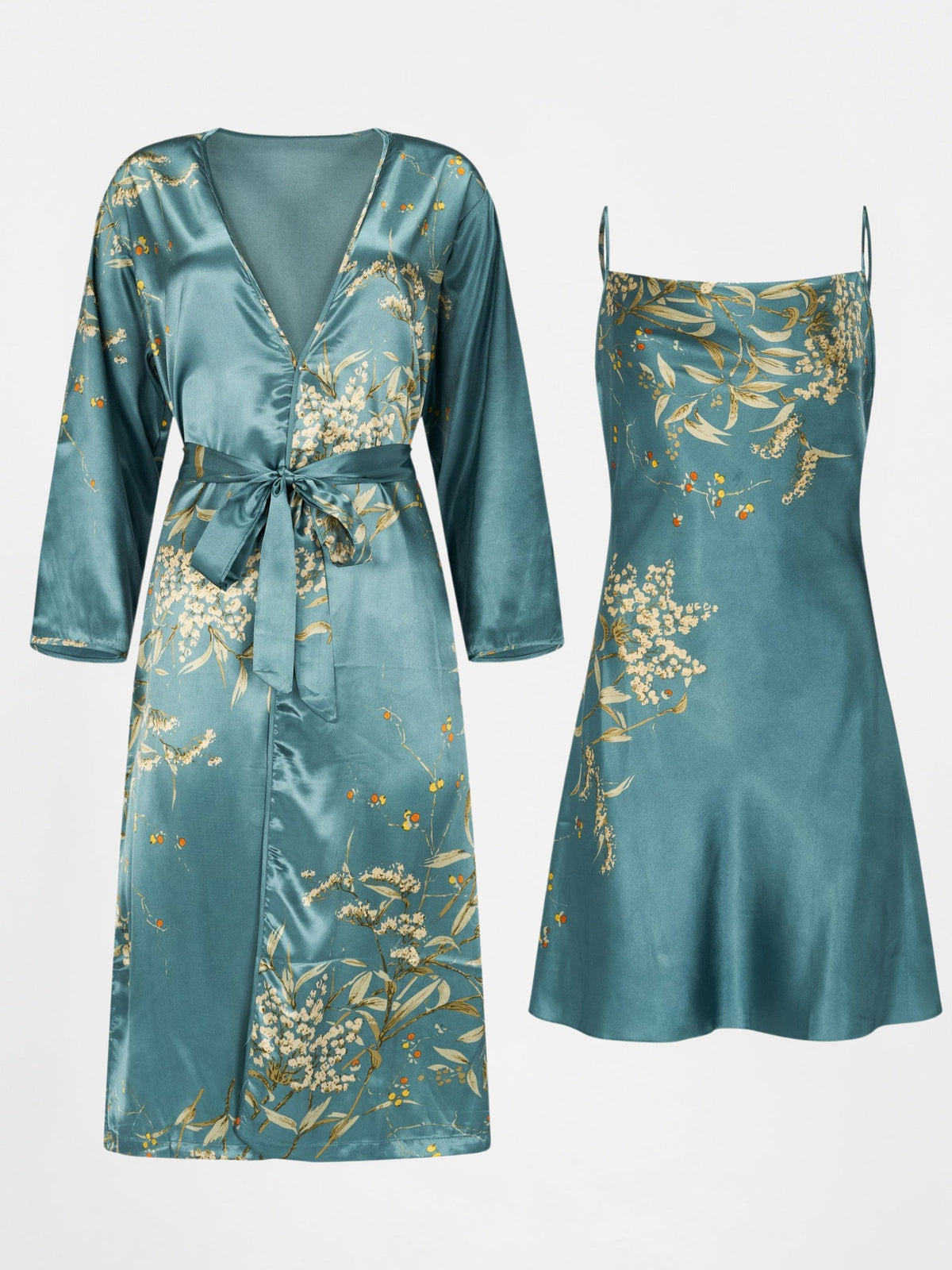 Carmina Satin-Kimono