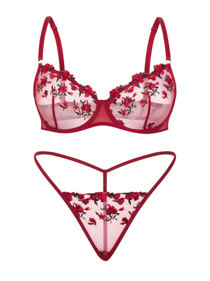 Lucille Push-up Dessous-Set