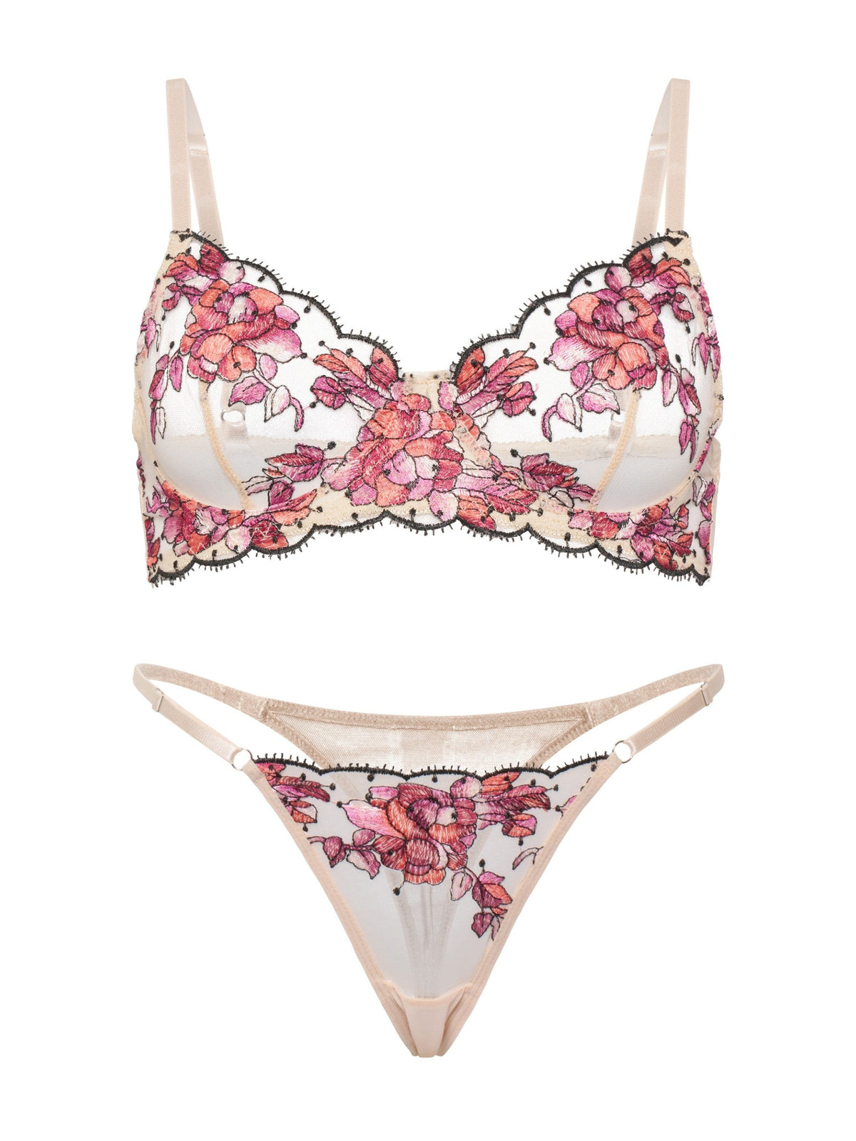 Feliciana Spitzen-Dessous-Set