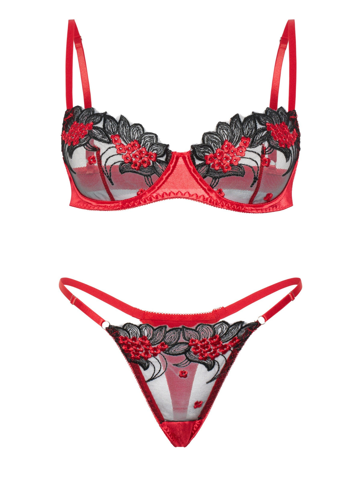 Rosina Spitzen-Dessous-Set