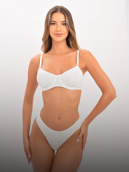 Florencia Satin-Dessous-Set