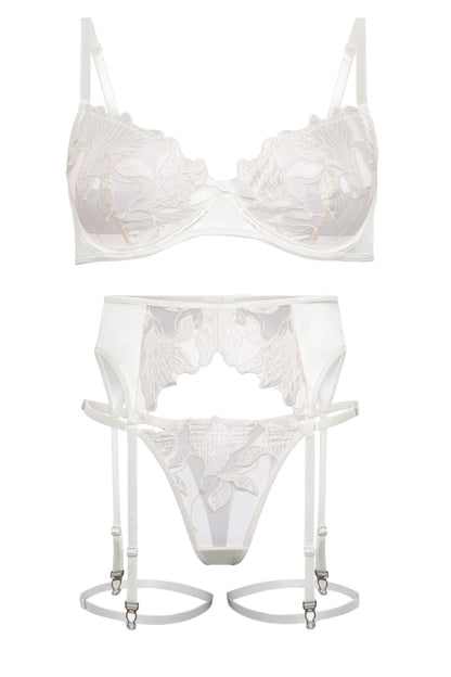 Sienna Satin-Dessous-Set