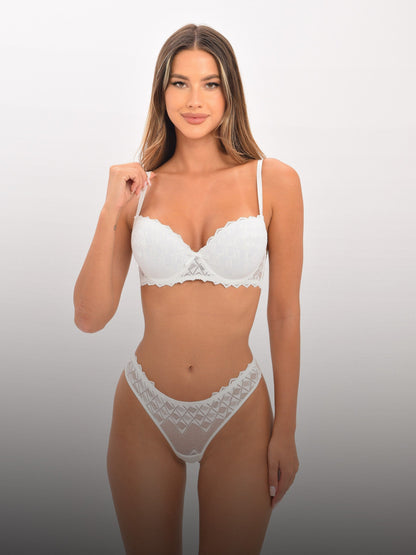 Estefania Spitzen-Dessous-Set