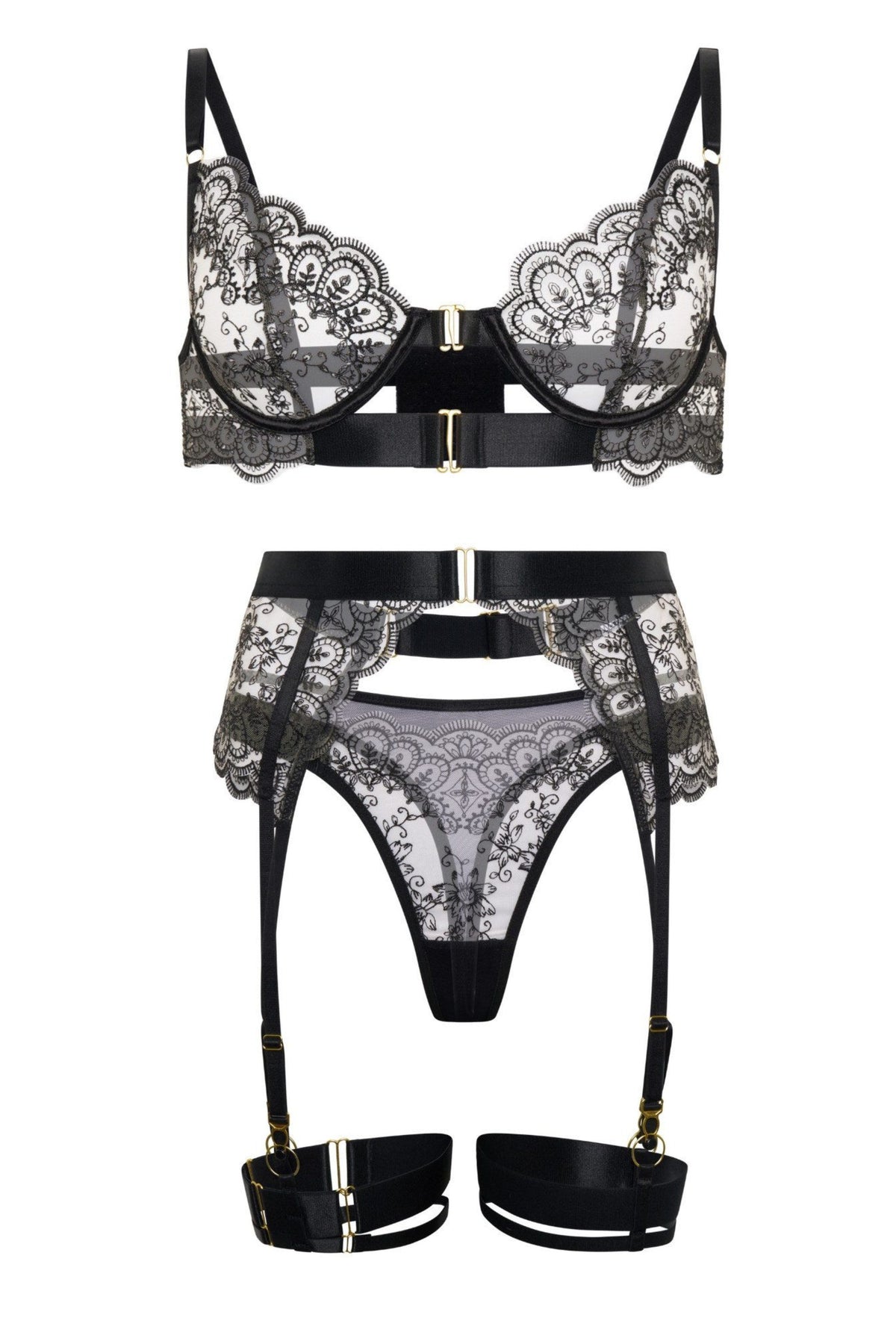 Marielle Spitzen-Dessous-Set