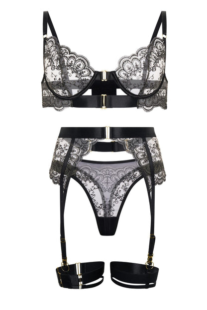 Marielle Spitzen-Dessous-Set