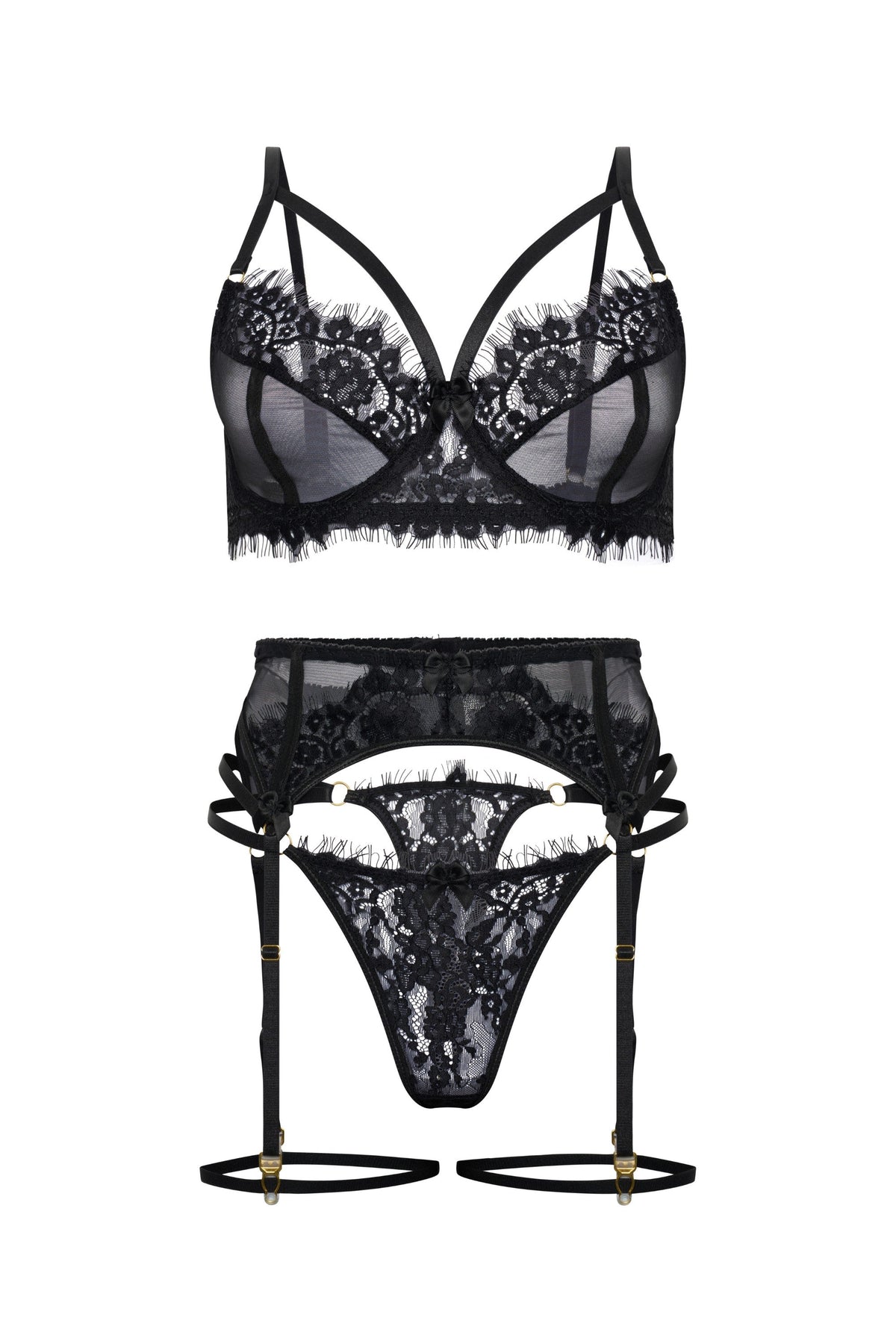 Alina Spitzen-Dessous-Set