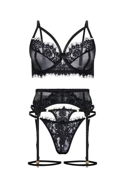 Alina Spitzen-Dessous-Set