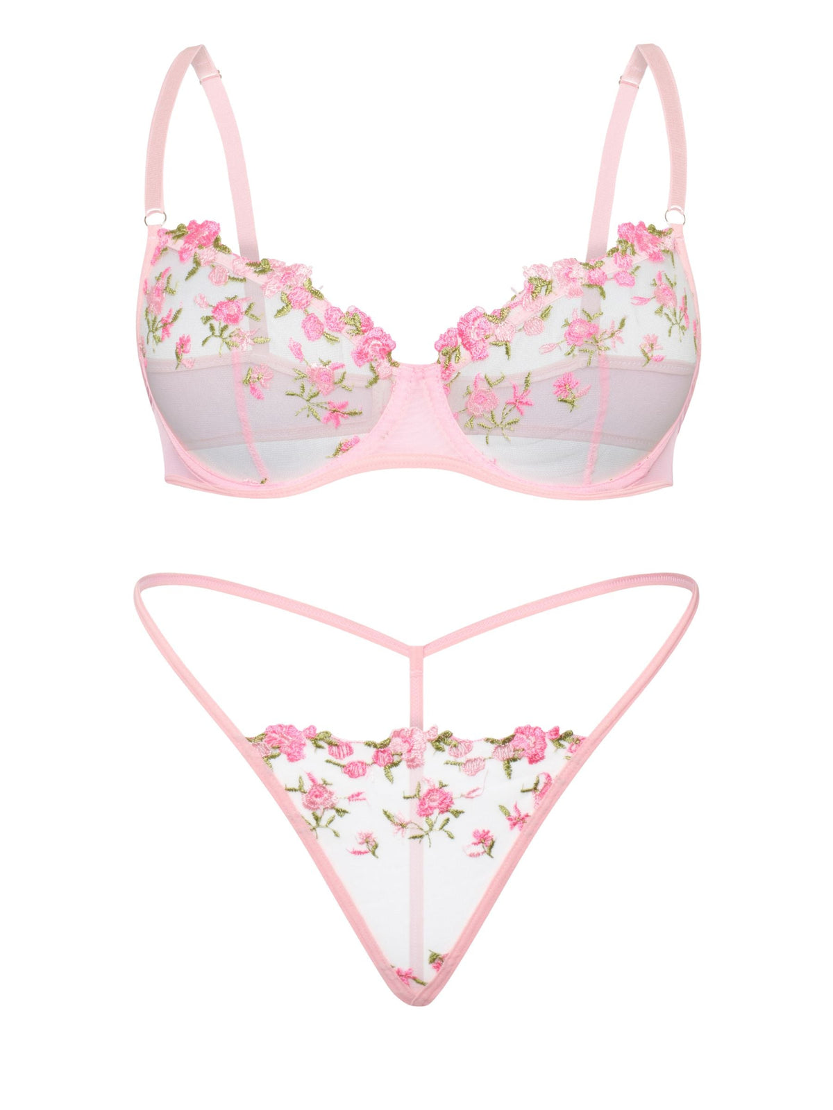 Lucille Push-up Dessous-Set