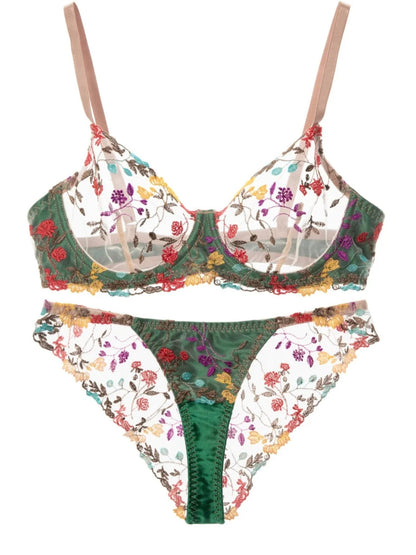 Juana Push-up Dessous-Set – Schwarz