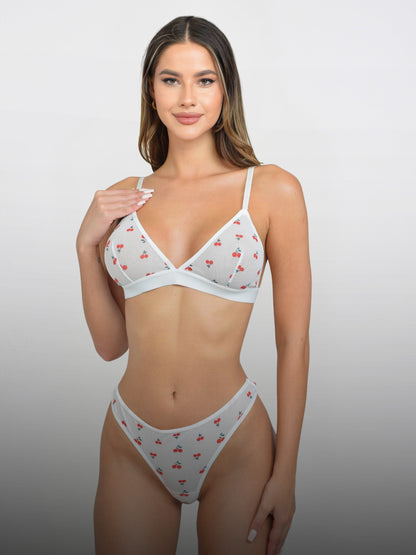 Ilaria Dessous-Set – Zebramuster